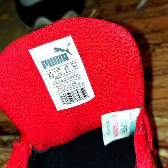 Red Puma Ferrari Forenza Flats - Picture 6 of 14